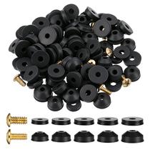 Kit de arruelas para torneira Josojoou 116 peças, borracha plana e chanfrada Kit de arruelas para torneira Josojoou 116 peças, borracha plana e chanfrada