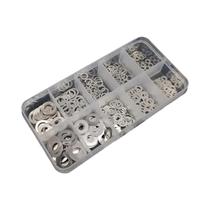 Kit De Arruelas Ultrafinas Ajustáveis 0.1mm 0.2mm 0.3mm M3 a M20 Em Aço Inoxidável 304