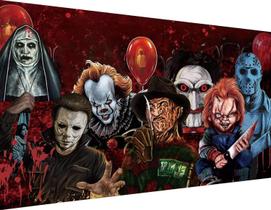 Kit de arte Clendo Halloween Horror Paint by Number 41x61cm Kit de arte Clendo Halloween Horror Paint by Number 41x61cm