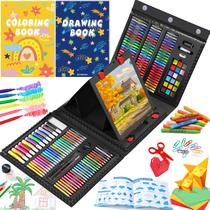Kit de Arte com Cavalete e Papel Origami - Inclui Lápis de Cor Kit de Arte com Cavalete e Papel Origami - Inclui Lápis de Cor