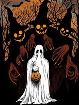 Kit de arte com diamantes, produtos modernos, Halloween, Monster Ghost, 30x40cm Kit de arte com diamantes, produtos modernos, Halloween, Monster Ghost, 30x40cm