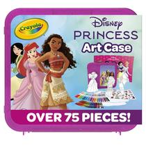 Kit de arte Crayola Disney Princess (75 ct) com páginas para colorir Kit de arte Crayola Disney Princess (75 ct) com páginas para colorir