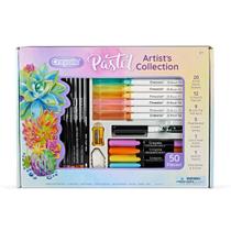 Kit de arte Crayola em cores pastel com marcadores e lápis. 50 unidades (8 ou mais)