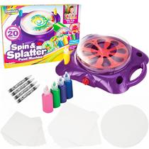 Kit de Arte Creative Kids Spin & Paint - Máquina Giratória para Crianças (6+)