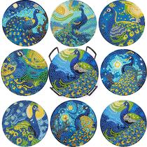 Kit de Arte de Diamantes DOTSOPS - Set de Posavasos con Diseños de Animales Kit de Arte de Diamantes DOTSOPS - Set de Posavasos con Diseños de Animales