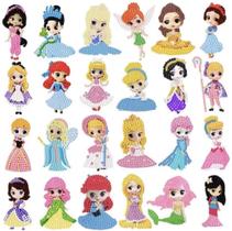 Kit de arte Diamond FONYANE para crianças de 4 a 8 anos com 24 princesas