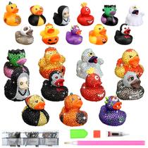 Kit de arte DIY Diamond Landical Rubber Ducks Tema de Halloween