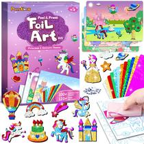 Kit de arte e artesanato em alumínio PERRYHOME Unicorn & Princess Girls Kit de arte e artesanato em alumínio PERRYHOME Unicorn & Princess Girls