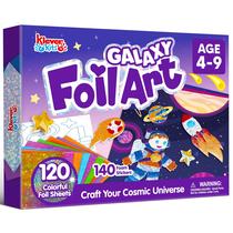 Kit de arte em alumínio Klever Kits Galaxy Foam Stickers Kids 4-9 Kit de arte em alumínio Klever Kits Galaxy Foam Stickers Kids 4-9