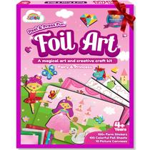 Kit de arte em alumínio ZMLM Princess Unicorn para meninas de 4 a 9 anos