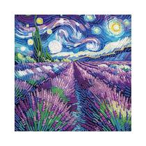 Kit De Arte Em Diamante 5D De Forma Especial De Lavanda Amigável Para Iniciantes Decoração De Parede Kit De Arte Em Diamante 5D De Forma Especial De Lavanda Amigável Para Iniciantes Decoração De Parede