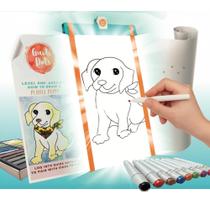 Kit de Arte Infantil Guide Dots com Quadro Iluminado e Aulas em Vídeo
