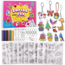 Kit de Arte para Encolher Funtopia com 75 Folhas Kit de Arte para Encolher Funtopia com 75 Folhas