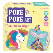 Kit de arte Poke Poke, jackinthebox para crianças, unicórnios, sereias