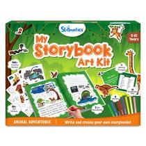 Kit de Arte Skillmatics Storybook Animal Adventures - Para Crianças de 5 a 10 Anos