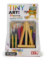 Kit de arte SmartLab Toys Tiny Art! 10 atividades com mais de 8 anos