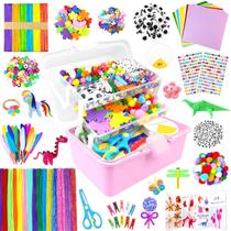 Kit de artes e artesanato ZEIZHUBN com materiais DIY para crianças Kit de artes e artesanato ZEIZHUBN com materiais DIY para crianças