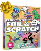 Kit de artes e ofícios Craftikit Rainbow Adventure Kids 4-10