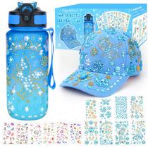 Kit de artes e ofícios Nigifter Decore Water Bottle, boné de beisebol