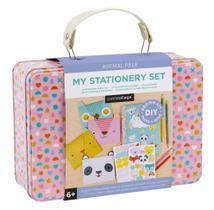 Kit de artes e ofícios Petit Collage Stationery Design Kids Kit de artes e ofícios Petit Collage Stationery Design Kids