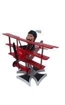 Kit de artesanato artístico Atlantis Red Baron Fokker, modelo triplano
