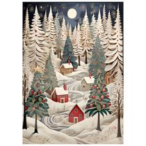 Kit de artesanato artístico Fullhawl 5D, pintura com diamante, 30x40 cm