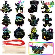 Kit de artesanato artístico JOYIN 48 peças de papel de rascunho de Natal, 12 designs