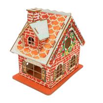 Kit de artesanato artístico, pronto para festa, pintura de diamante 3D, pão de mel