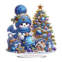 Kit de artesanato artístico TSRUVYL Snowman Christmas 23,7x23,5 cm Kit de artesanato artístico TSRUVYL Snowman Christmas 23,7x23,5 cm
