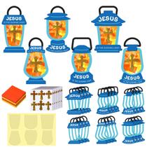 Kit de artesanato Chiisong Jesus Lights The Way Tissue Sign, 24 conjuntos Kit de artesanato Chiisong Jesus Lights The Way Tissue Sign, 24 conjuntos