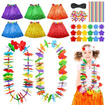 Kit de artesanato Cinrobiye Hawaiian Lei Making, conjunto de 12 peças de bricolage