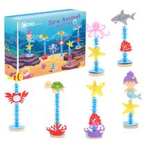 Kit de artesanato Coola Sea Animal para crianças em idade pré-escolar com feltro e madeira Kit de artesanato Coola Sea Animal para crianças em idade pré-escolar com feltro e madeira