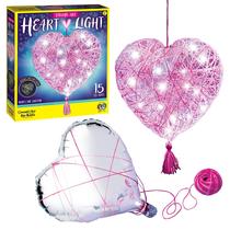Kit de artesanato Creativity para crianças String Art Heart Light 8-12+ Kit de artesanato Creativity para crianças String Art Heart Light 8-12+