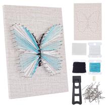 Kit de artesanato de arte WEBEEDY Butterfly DIY String Art Kit Kit de artesanato de arte WEBEEDY Butterfly DIY String Art Kit