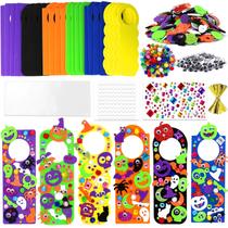 Kit de artesanato de Halloween ERTIUANIO, 24 peças, conjunto de adesivos de espuma DIY