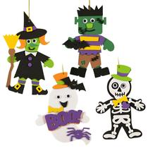 Kit de Artesanato de Halloween READY 2 LEARN - Crie Seus Próprios Personagens