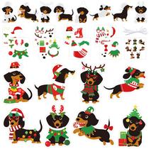 Kit de artesanato de Natal BeyUmi Dachshund, 123 peças de enfeites DIY Kit de artesanato de Natal BeyUmi Dachshund, 123 peças de enfeites DIY