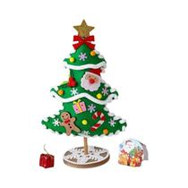 Kit De Artesanato DIY Para Árvore De Natal Infantil, Brinquedo Feito À Mão, Quebra-Cabeça, Kit De Artesanato DIY Para Árvore De Natal Infantil, Brinquedo Feito À Mão, Quebra-Cabeça,