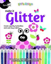 Kit de Artesanato Faça Você Mesmo com Tubos de Cola Glitter