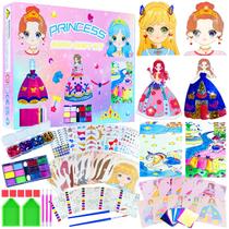 Kit de artesanato FJBICODA 30 Paper Activities Princess Girls de 5 a 12 anos