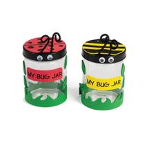 Kit de artesanato Fun Express Plastic Bug Jar com peças de espuma para crianças