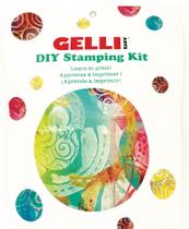 Kit de Artesanato Gelli Arts Conjunto de Placas de Impressão em Gel 5x5 Kit de Artesanato Gelli Arts Conjunto de Placas de Impressão em Gel 5x5