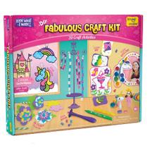 Kit de artesanato Imagimake: fabuloso brinquedo criativo com 20 atividades