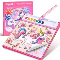 Kit de Artesanato JoyCat Livro de Pintura Mágico com Cavalinho e Aquarela Kit de Artesanato JoyCat Livro de Pintura Mágico com Cavalinho e Aquarela