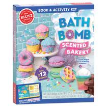 Kit de artesanato Klutz Bath Bomb Scented Bakery com Book 12 Bombs Kit de artesanato Klutz Bath Bomb Scented Bakery com Book 12 Bombs