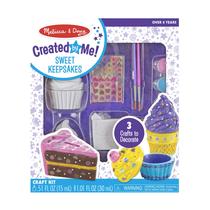 Kit de artesanato Melissa & Doug Sweet Keepsakes 2 caixas de tesouro