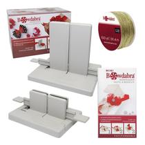 Kit de Artesanato Morex Ribbon Combo para Fazer Laços com Arame Dourado Kit de Artesanato Morex Ribbon Combo para Fazer Laços com Arame Dourado