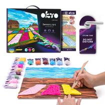 Kit de Artesanato OKTO Flower Beds Holland em Argila de Secagem ao Ar 40 x 30 cm Kit de Artesanato OKTO Flower Beds Holland em Argila de Secagem ao Ar 40 x 30 cm