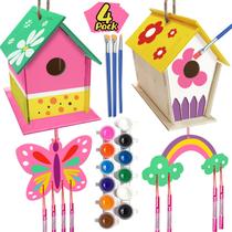 Kit de artesanato Oriental Cherry Bird House Wind Chime Kids 4-8