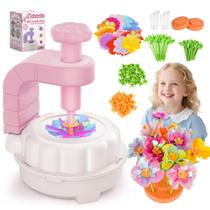 Kit de artesanato para pintura ao vento, buquês de flores em tecido, meninas de 3 a 12 anos
